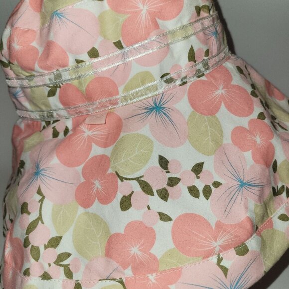 Betmar New York Sun Hat Bow Wide Brim Colorful Floral Cruise Beach Women - Picture 2 of 7